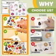 thumbnail image 4 of DIYMAG 100 Pcs Printable Vinyl Sticker Paper for Inkjet Printer/Laser Printer, Glossy 8.5"x11" Printable Vinyl Sticker Paper - Waterproof, Dries Quickly with Vivid Colors (Glossy White ), 4 of 5
