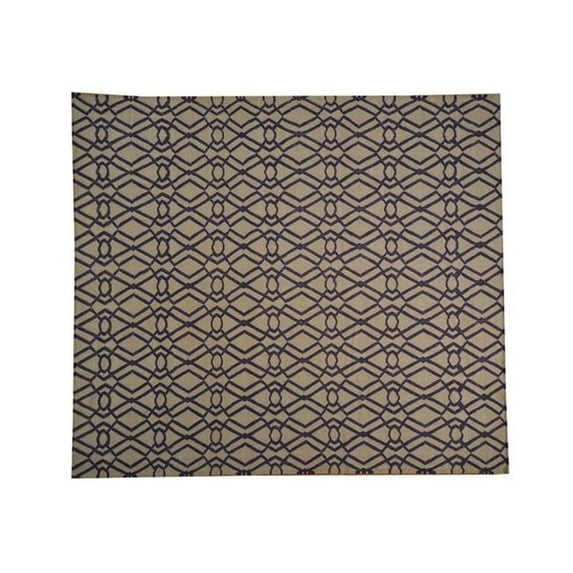 S&H Rugs sh18151 9 x 10 ft. Reversible Hand Woven 100% Wool Flat Weave Durie Kilim Rug