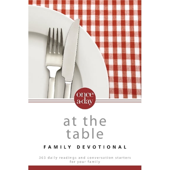 Pre-Owned NIV, Once-A-Day At the Table Family Devotional, Paperback: 365 Daily Readings and Conversation Starters for Your Family