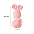 thumbnail image 3 of Lksixu Microfiber Rabbit Towel, Cute Bunny Shape Hand Towels Super Absorbent Skin-Friendly Face Towels Cotton Rabbit Plush Doll Easter Baby Towel Wedding Decor Gifts for Friends Family, 3 of 6