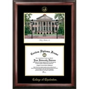 Campus Images  College of Charleston Gold embossed diploma frame with Campus Images lithograph