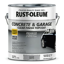 Rust-Oleum 1 Gal. Concrete and Garage Matte Clear Finish Floor Topcoat 380895