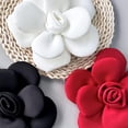 thumbnail image 4 of Chunky Fabric Flower Brooch Pin for Women Girls Fashion Dainty Layered Rose Camellia Flowers Corsage Boutonniere Brooches Lapel Pins Elegant Wedding Holiday Party Dress Accessories Jewelry, 4 of 11