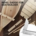 thumbnail image 3 of 2X Sliding T-Bevel Gauge Protractor 4 Inch Mini Bevels Angle Adjustable Carpenter Finder for Woodworking, 3 of 7