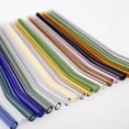thumbnail image 4 of Pajita de vidrio de borosilicato alto, embalaje separado, pajita curva transparente, 4 of 4