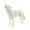 white-5D-home supplies, variant on ABPWLY Toys Simulation White Wolf Model Roaring Wolf Figure Desktop Sand Table Decoration Ornament with Realistic Details Fidget Toys