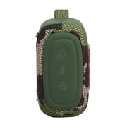 JBL Go 5 - Ultra-portable waterproof and drop-proof speaker with JBL legendary sound and ambient edge lighting - Squad