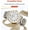 Gold Gold Men, variant on Easy-to-Read Analog Quartz Watch for Seniors Large Numerals Waterproof Luminous Wrist Watch for Women and Men Stainless Steel Band and Expansion Band
