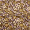 thumbnail image 1 of oneOone Viscose Chiffon Brown Fabric Asian Floral Sewing Fabric By The Yard Printed Diy Clothing Sewing Supplies 42 Inch Wide, 1 of 4
