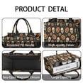 thumbnail image 4 of Large Capacity Tote Bag,Skull Pumpkin Halloween Pattern Handbag Fashion Luxury Tote Bag,15.7"x13"x 5.1" Inches,Laptop Compatible, 4 of 6