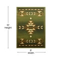 thumbnail image 5 of Masada Rugs Southwest , Area Rug (8 Feet X 10 Feet), Green, 5 of 7