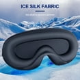 thumbnail image 2 of Sleeping Eye Light Blocking Sleep 3D Contoured Cup Sleep for Women Men Skin-Friendly Breathable Blindfold, 2 of 7