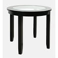 thumbnail image 3 of Jofran Urban Icon Contemporary 42" Round Counter Height Glass Inlay Dining Table, 3 of 3