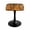 Antique brown, variant on Square Tulip Dining Table, Mid Century Modern Pedestal Table for Kitchen-Antique brown