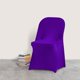 thumbnail image 4 of Spandex Folding Chair Cover Covers Stretch Chair Protectors for Wedding Party Events ( Purple), 4 of 5