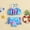 Sky Blue, variant on RTKFRFL Swimsuits For Teens 2 Piece Colorful Print Cross Back Halter Cute Bikini Set Summer Beach Beachwear Swimwear Bathing Suit