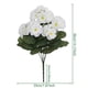 thumbnail image 3 of Hortensias Artificiales | Cesta Colgante de 36 X 20 Cm para Exterior E Interior con Tejido de Sarga para Decoración de Hogar, Jardín, Boda y Fiesta, 3 of 6