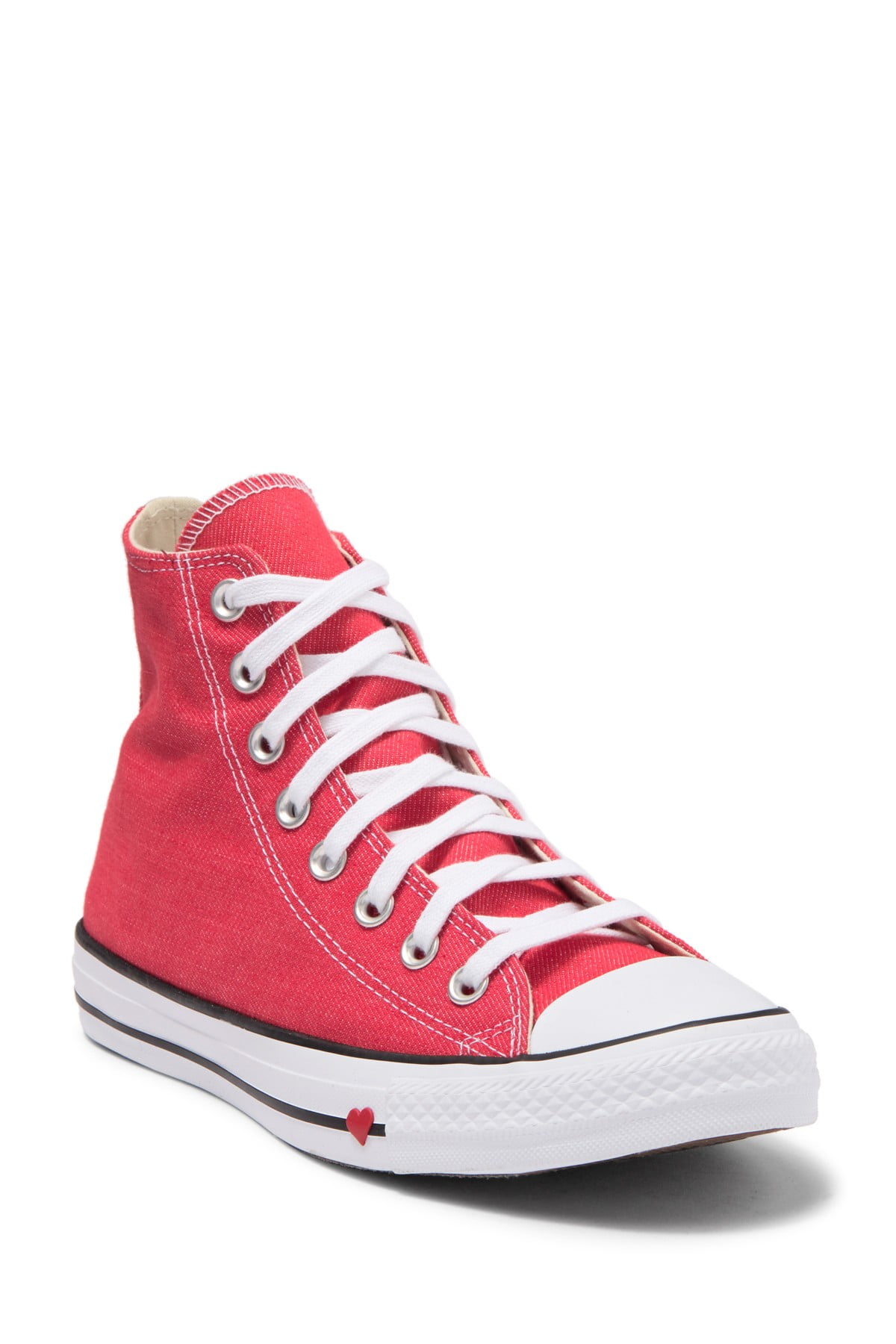high top heart converse
