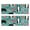 Australian Shepherd Dog, variant on Kitchen Rugs Sets Of 2,Australian Shepherd Dog and Flower Anti Fatigue Kitchen Mat Rugs Non Slip Washable,Decorative Kitchen Floor Mats for Kitchen,Sink,Laundry,17"X47"