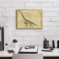 thumbnail image 3 of Epic Graffiti "Brachiosaurus Study" by Ethan Harper, Canvas Wall Art, 16"x12", 3 of 8