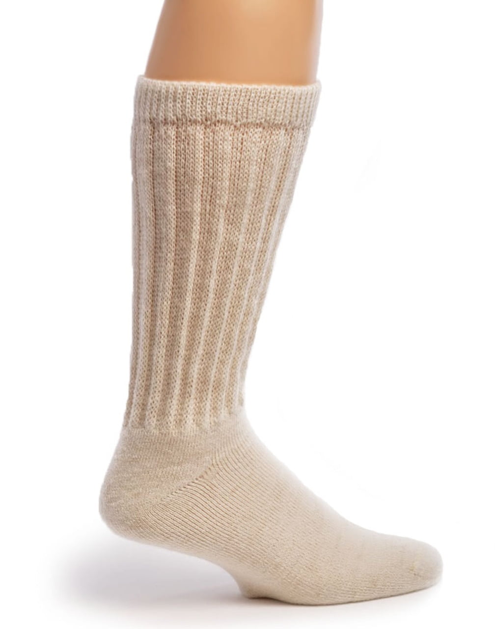 Warrior Alpaca Socks Therapeutic* Diabetic & Wide Calf, Crew Terry