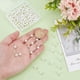 thumbnail image 3 of 150 cuentas de perlas redondas a granel con aro dorado, perlas de plástico blancas, colgantes para collares, pulseras, pendientes y bisutería., 3 of 9
