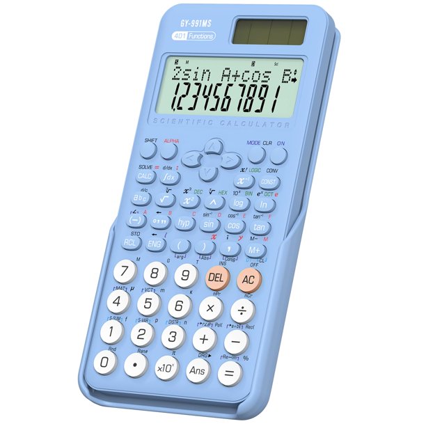 Calculadora científica ROATEE 991MS 401 Funciones azul
