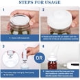 thumbnail image 6 of Mason Jar Vacuum Sealer Kit for Foodsaver Food Saver Jar Sealer Pump Can Opener, 6 of 8