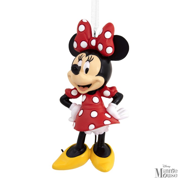 Disney - 【新品】CLASSIC MINNIE MOUSE ORNAMENT Hallmark Ornament (Disney Minnie Mouse Classic Pose) - Walmart.com