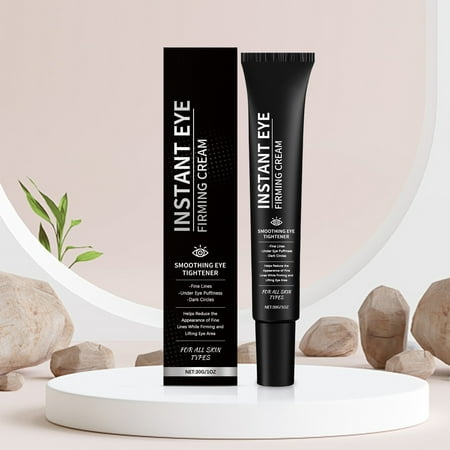 PiGOGI Instant Tightening Eye Cream for Under Eye Bags & Dark Circles, Temporary Eye Lift Firming Gel Helps Reduce Puffiness & Fine Lines, Anti-Aging Care
