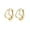 B-18K Gold, variant on Solid 925 Sterling Silver Love Heart Hoop Earrings for Women Teens Heart Hoop Earrings Love Huggie