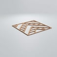 thumbnail image 4 of Ekena Millwork 15 3/8"W x 15 3/8"H x 1/4"T Medium Gilcrest Decorative Fretwork Wood Wall Panels, Alder, 4 of 18