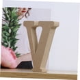 thumbnail image 4 of OULII Wood Block Letters Wall Decor Natural Style Light Brown 1Pcs, 4 of 7