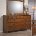 thumbnail image 3 of Sunset Trading Tremont Bedroom Wood Dresser in Distressed Chestnut, 3 of 5