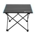 thumbnail image 2 of Compact Aluminum Alloy Folding Table for Camping & Picnics - Black Small Size with Anti-Slip Base, Lightweight Design, Easy Setup & Carry Bag Included, Stable Outdoor Portable Tabletop Solution, 2 of 6