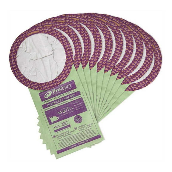 ProTeam 104544 10 Qt. Intercept Micro Filter for Select ProTeam Canister Vacs - pack of 10