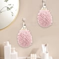 thumbnail image 7 of Omexry Kitchen Clearance Items Under 1 Dollar 3-PC Bathroom Chenille Hanging Hand Towel Balls- Super Absorbent Microfiber Soft Towel Quick Drying Hand Balls with Hanging Loop ,Rollbacks&More, 7 of 7