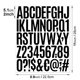thumbnail image 5 of Stickers de letras de vinilo Jiepuxiter de 2 pulgadas, impermeables, 500 piezas, 5 of 8