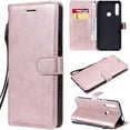 thumbnail image 1 of HAHDAXIA Compatible for Case Huawei Psmart Z (with Hole), PU Leather Folio Card Holder Storage Wallet Case,Magnetic Closure Shockproof Kickstand for Women Men Rose Gold & 2X Screen Protector, 1 of 7