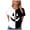 Z298 White, variant on Landzoo Halloween Women'S T-Shirt Colorblock Short Sleeve Round Neck Tops Party Casual Women Tees Size L Green
