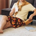 thumbnail image 5 of Sikiie Cute Squirrel Mens Pajama Shorts, Lightweight Lounge Pant with Pockets Soft Sleep Pj Shorts for Men3X-Large, 5 of 6