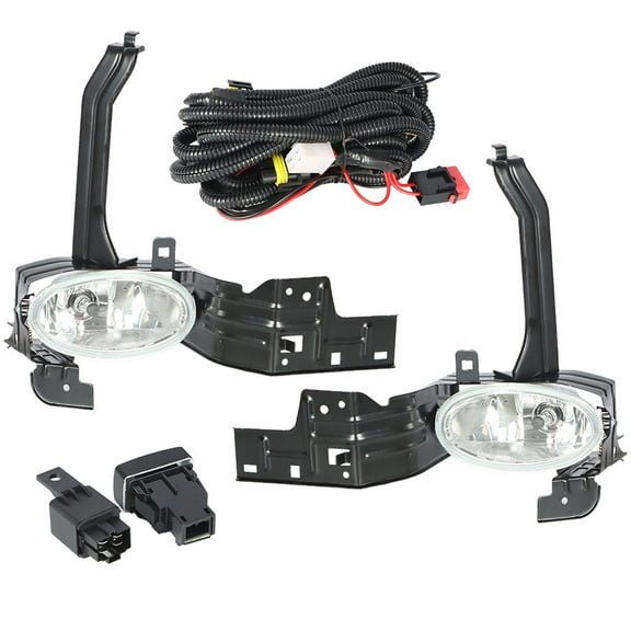 LABLT Fog Lights H11 Lamp Bulb Front Left Right Bumper Driving Lamps for Honda Accord Sedan 2008-2010