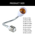 thumbnail image 5 of E27 to E27 Light Socket Extender Bulb Socket Extension Holder for Various Bulbs, 5 of 21