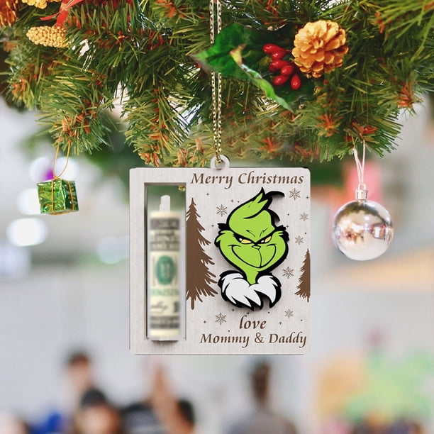 How the Grinch Stole Christmas Grinch Christmas Decorations, Christmas Tree Ornaments - Cute G-rinch Hanging Ornaments for Christmas Tree - Christmas Decor Indoors Home Party
