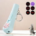 thumbnail image 3 of LED Cute Laser Transform Pattern Pet Cat Toys USB Rechargeable Toy Interactive Bright Animation Pointer Light Pen Training Toys, 3 of 4