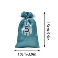 thumbnail image 2 of Fiudx Bolsa de Calendario de Adviento, Cuenta Regresiva de 24 Días, Bolsas de Regalo de Tela Reutilizables, Decoración para Fiestas Navideñas, Envoltura de Regalos Festiva, Juego Multicolor, 24 Bolsa, 2 of 7