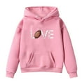 thumbnail image 4 of LUOGENLI Girls Hoodies Size 6-7 Boy Girl Hoodie Long Sleeve Soft Sweatshirt Graphic Hoody Kids Cute Pullovers Top Clothes Hoodies for Girls 13-14 Sweatshirts for Girls 12-14 3-4 Years, 4 of 4
