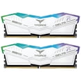 thumbnail image 1 of Memoria RAM DDR5 32GB 6400MT/s TEAMGROUP T-FORCE DELTA RGB 2x16GB Blanco Team Group FF4D532G6400HC40BDC01, 1 of 5