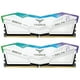 thumbnail image 1 of Memoria RAM DDR5 32GB 6400MT/s TEAMGROUP T-FORCE DELTA RGB 2x16GB Blanco Team Group FF4D532G6400HC40BDC01, 1 of 5