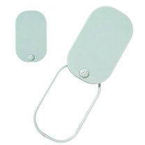 ACDANC Compact Mirror,Square Sliding Cover Pocket Mirror,Travel Ready Mini Mirror,Green